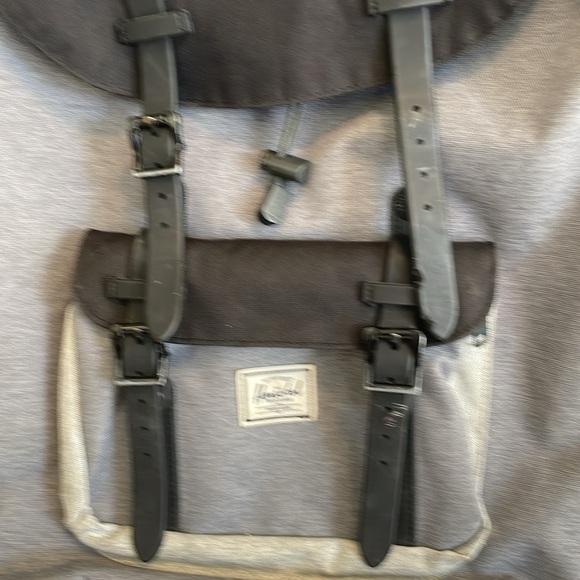 Herschel Supply Company gray cinch-top backpack - Picture 3 of 8